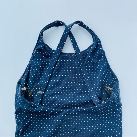 Ralph Lauren Girls Polka Dot 2-Piece Tankini Sz 6X - Picture 5 of 10